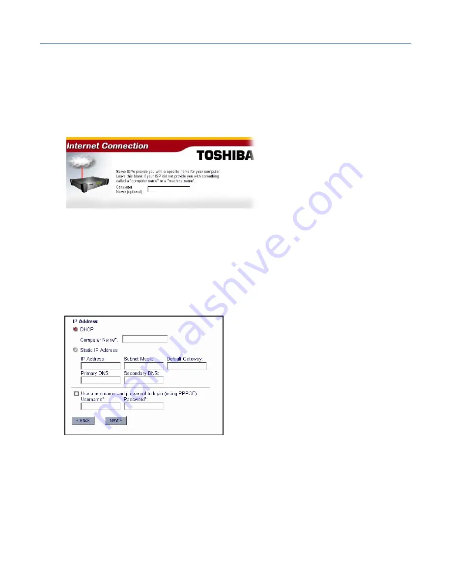 Toshiba SG20 - Magnia - Web Server Скачать руководство пользователя страница 38