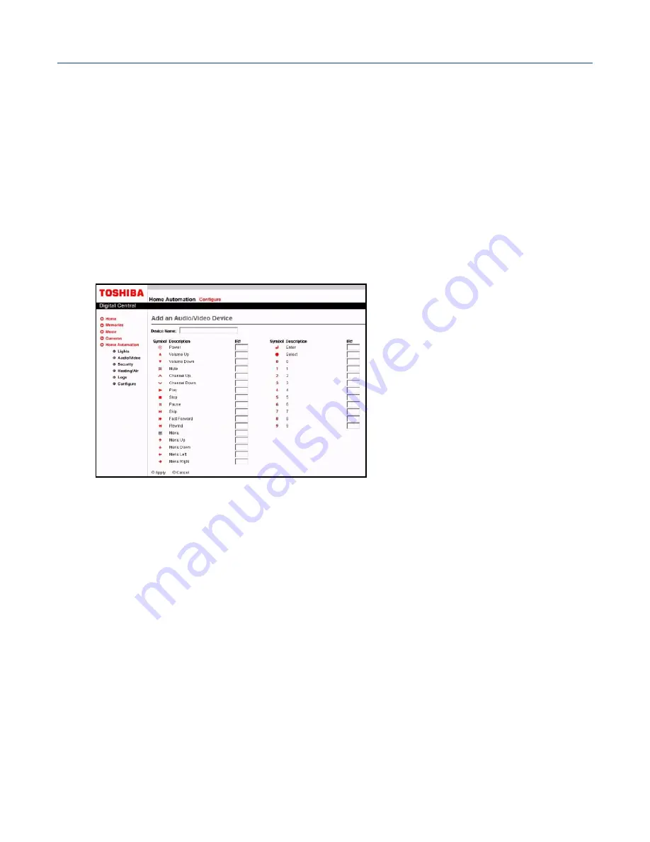 Toshiba SG20 - Magnia - Web Server User Manual Download Page 264