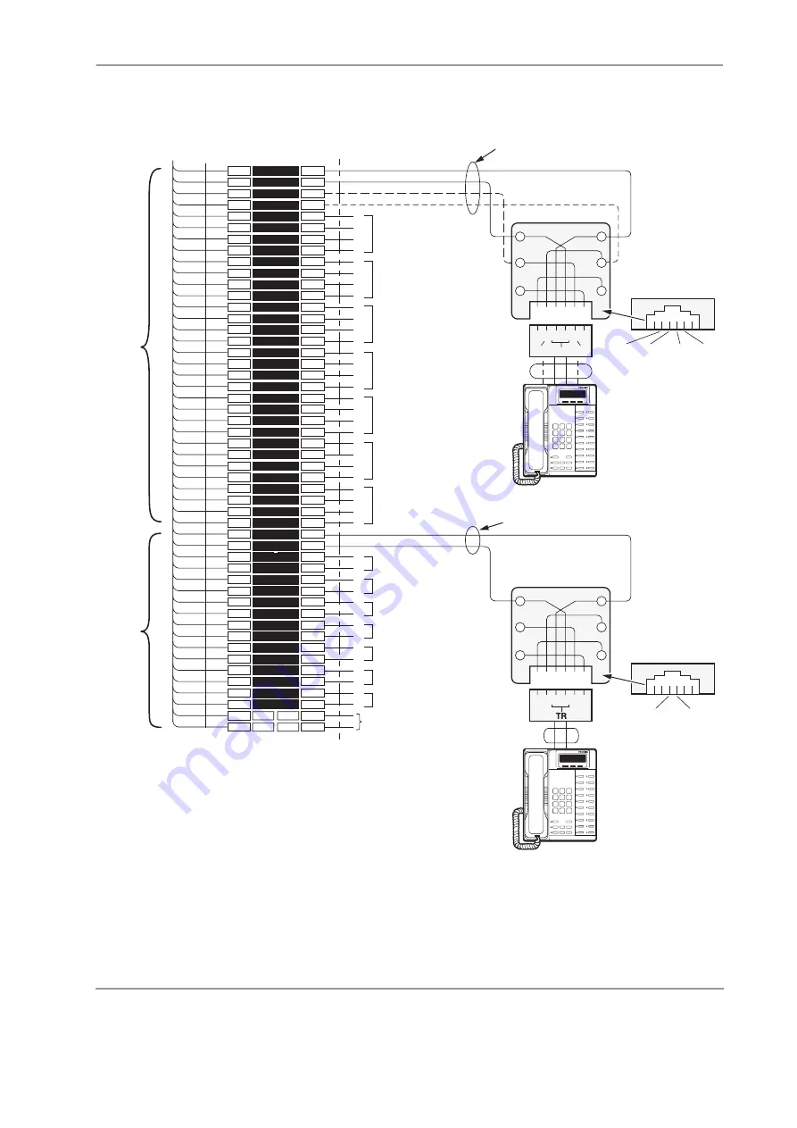 Toshiba Strara CTX Series Installation And Maintenance Manual Download Page 181