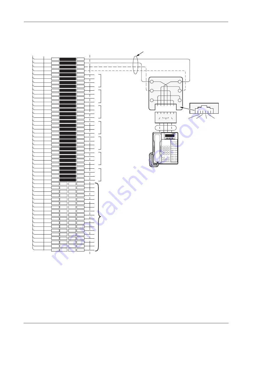 Toshiba Strara CTX Series Installation And Maintenance Manual Download Page 182