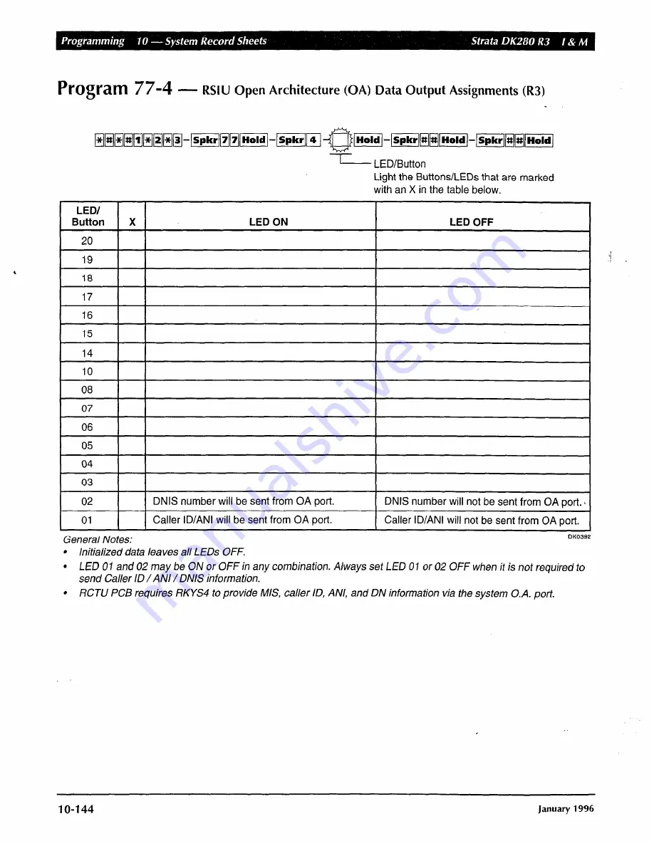 Toshiba Strata AirLink DK280 Скачать руководство пользователя страница 558