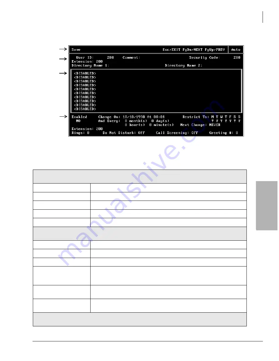 Toshiba Strata CIX GVPH Programming Manual Download Page 89