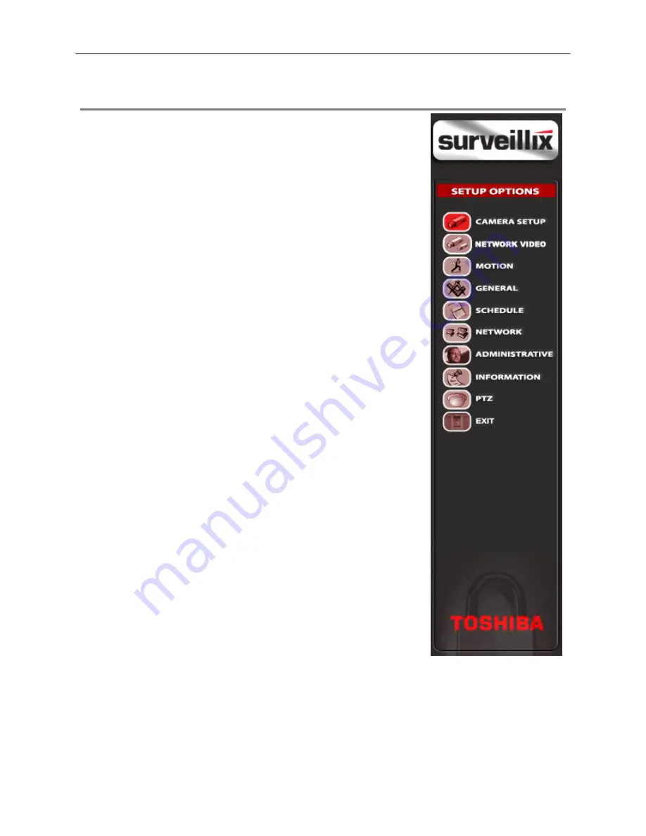 Toshiba Surveillix NVS User Manual Download Page 40