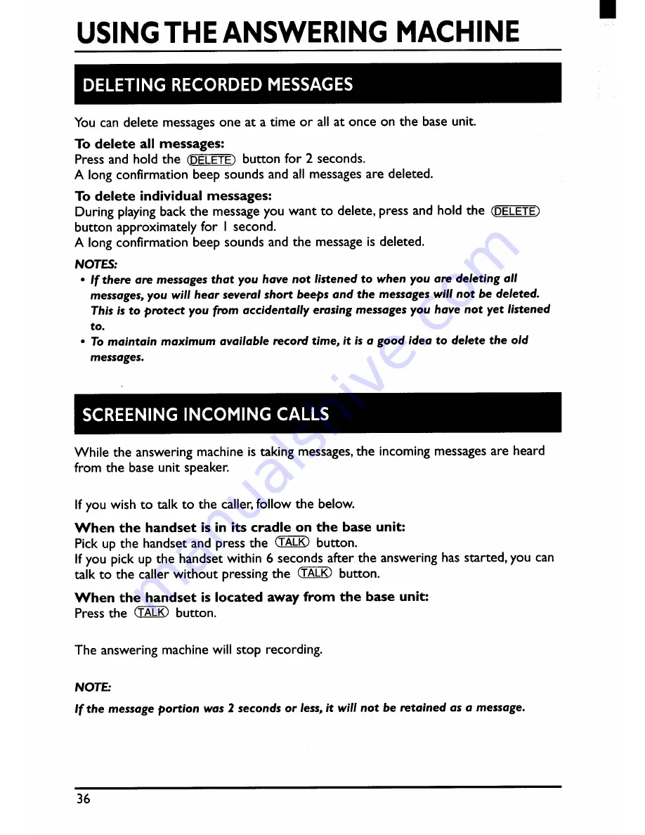 Toshiba SX-2908 BK Owner'S Manual Download Page 38