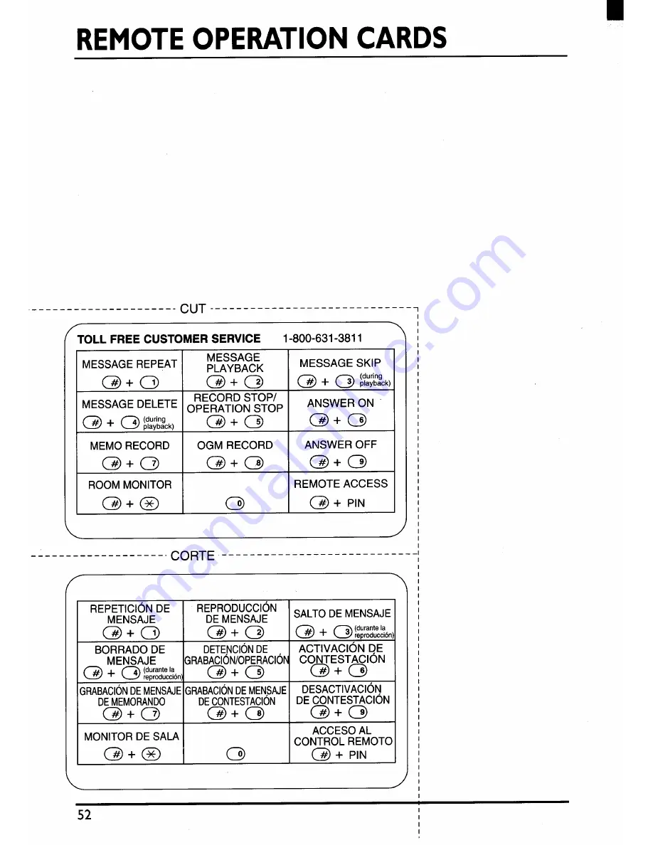 Toshiba SX-2908 BK Owner'S Manual Download Page 54