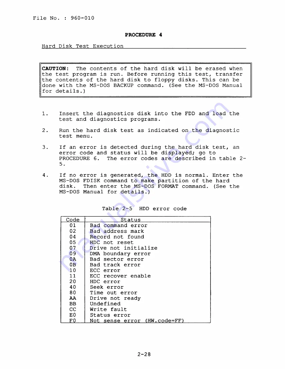 Toshiba T-Series T3100e Manual Download Page 42