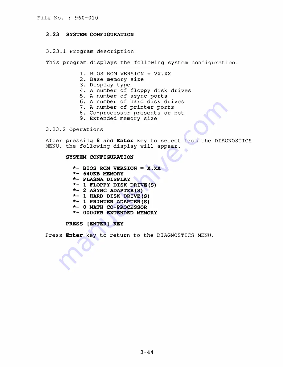 Toshiba T-Series T3100e Manual Download Page 100