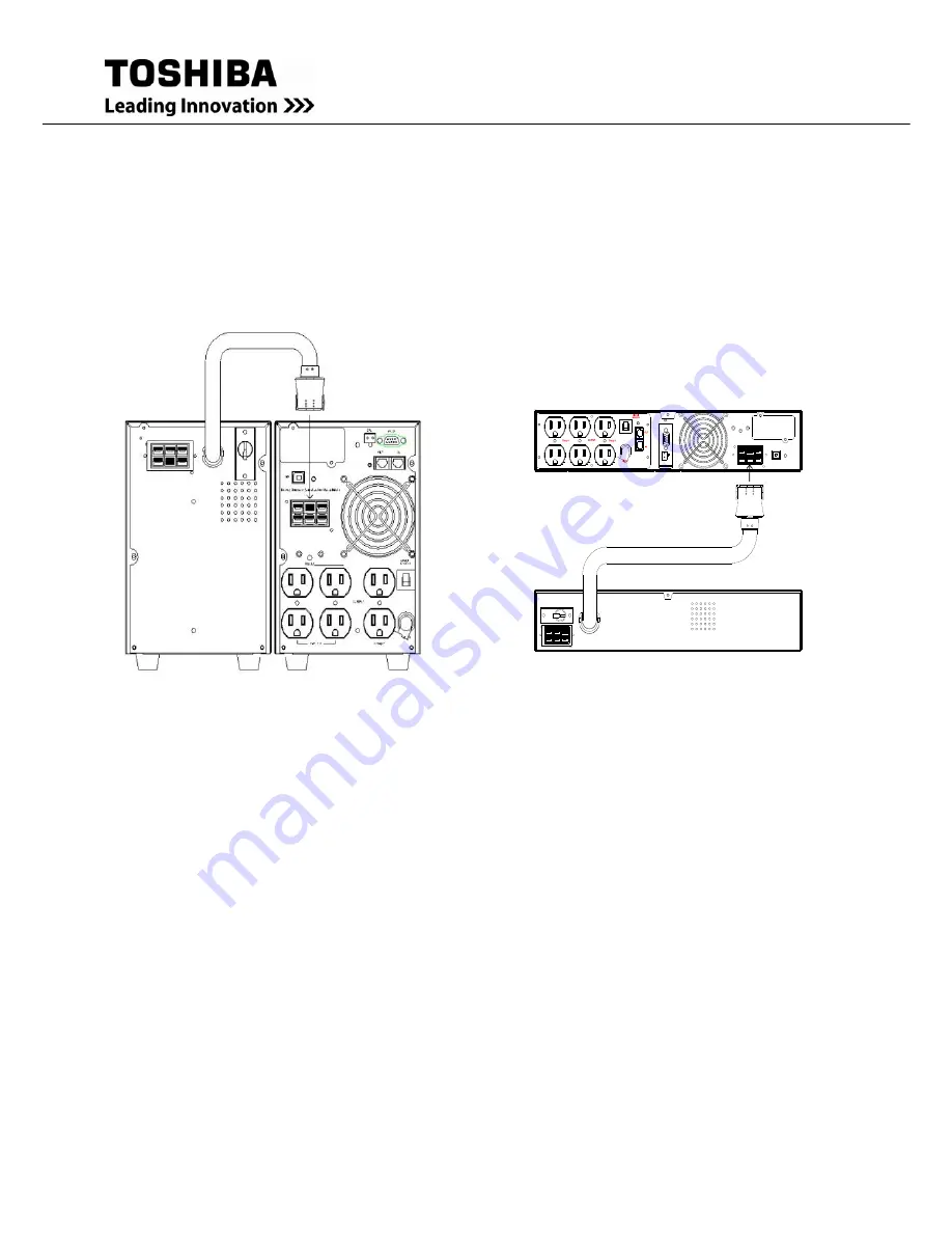 Toshiba T1000 Series Installation And Operation Manual Download Page 37