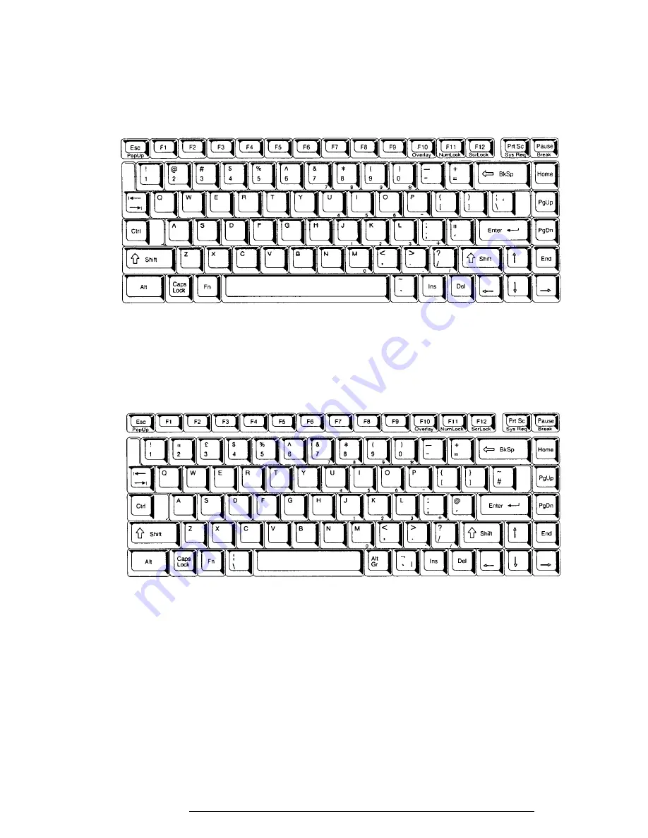 Toshiba T1960CS Maintenance Manual Download Page 176