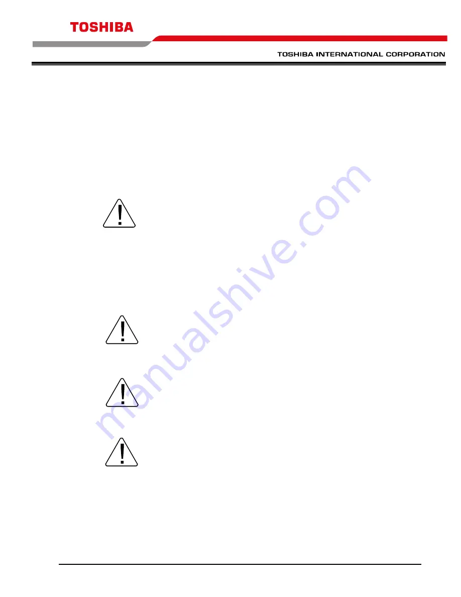 Toshiba T300MVi MEDIUM VOLTAGE Instruction Manual Download Page 5