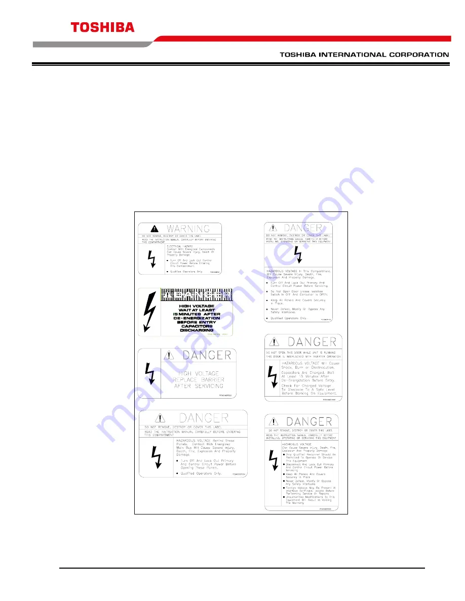 Toshiba T300MVi MEDIUM VOLTAGE Instruction Manual Download Page 7