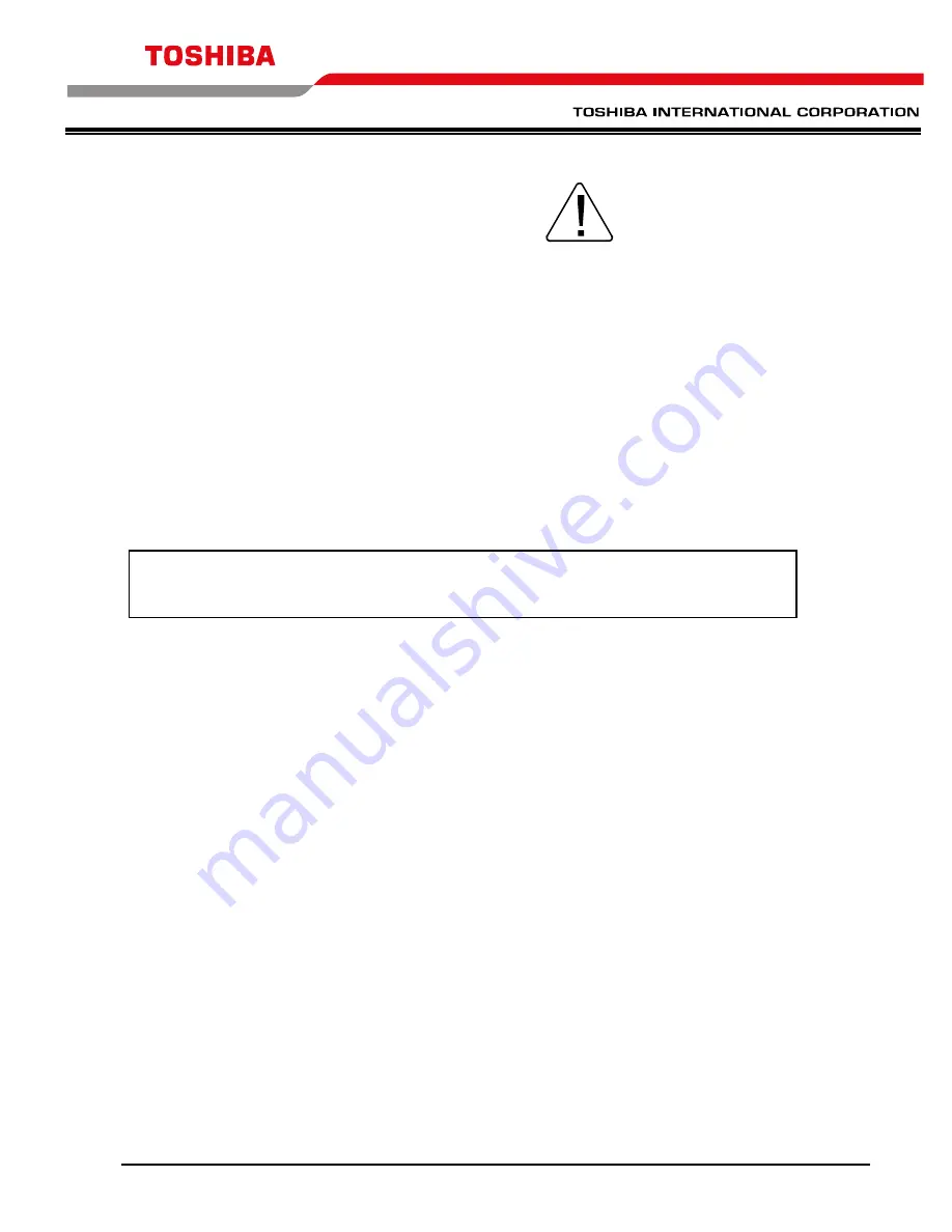 Toshiba T300MVi MEDIUM VOLTAGE Instruction Manual Download Page 24