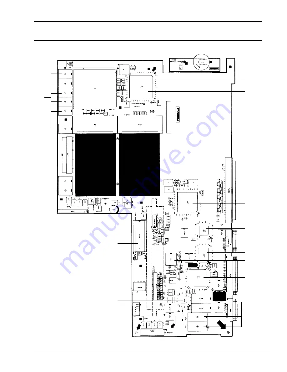 Toshiba T6400 Maintenance Manual Download Page 165