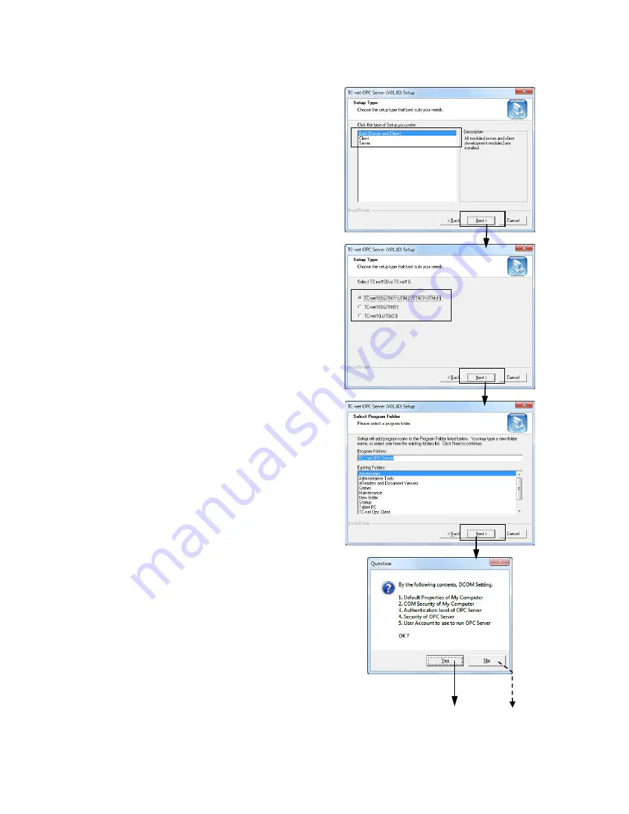 Toshiba TC-net 100 Instruction Manual Download Page 17