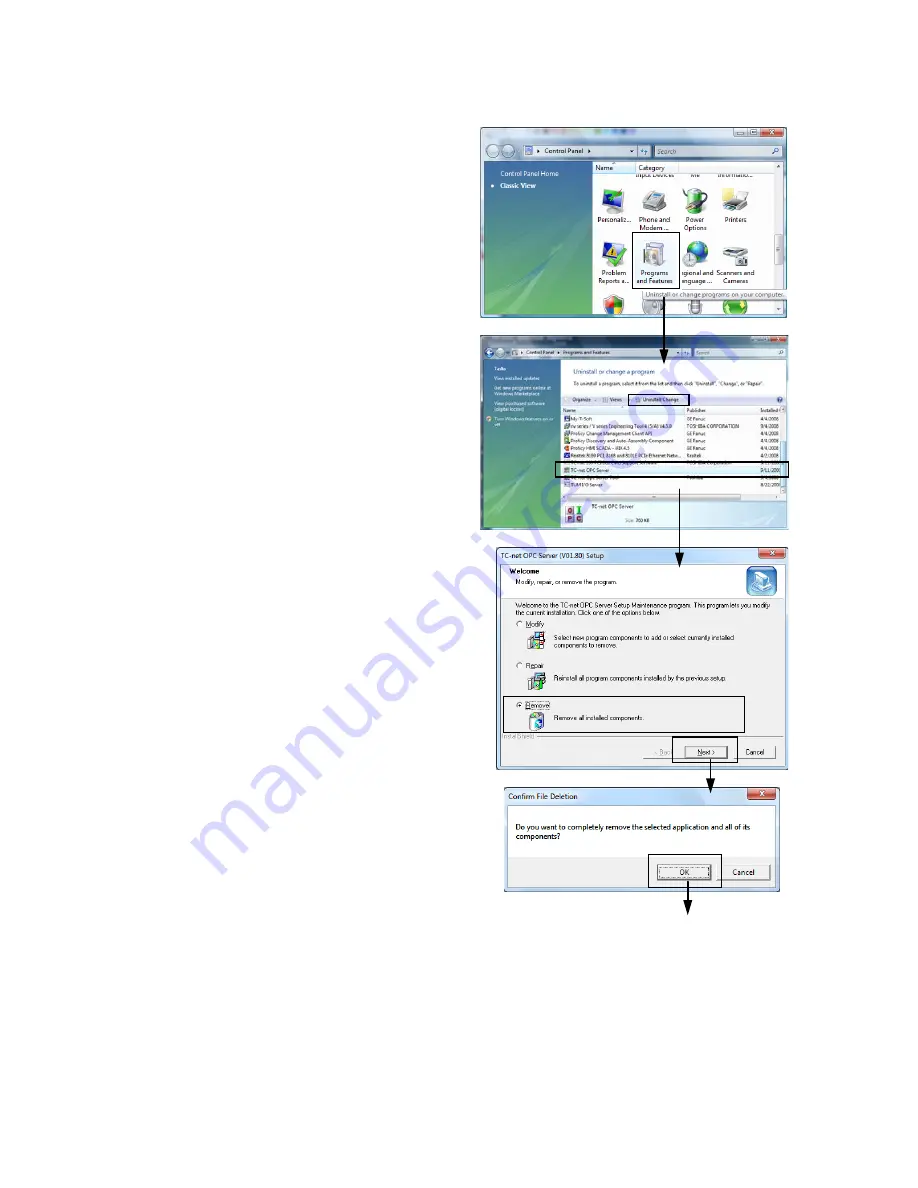 Toshiba TC-net 100 Instruction Manual Download Page 23