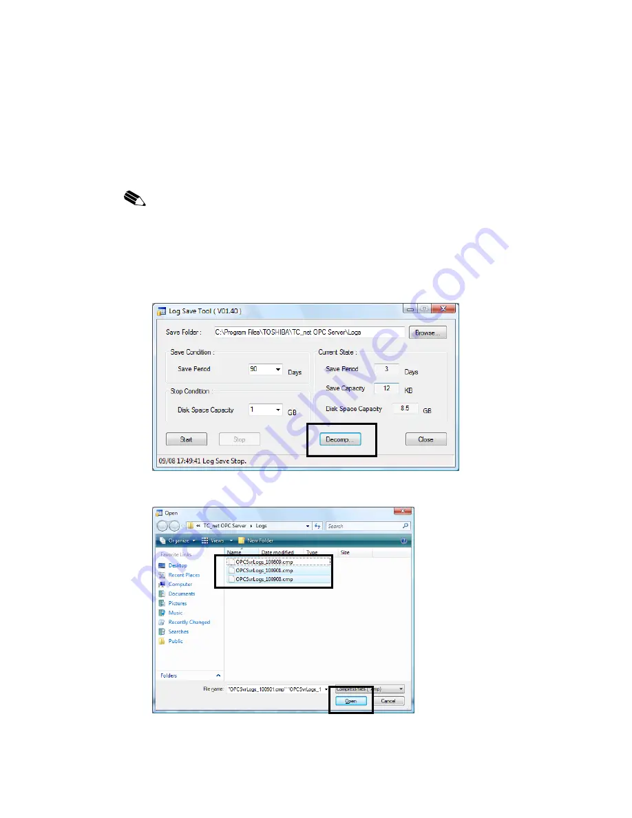 Toshiba TC-net 100 Instruction Manual Download Page 113