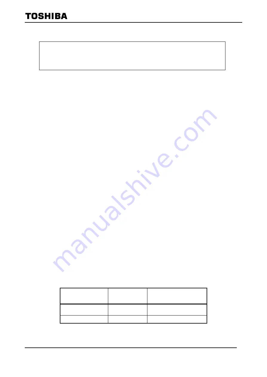 Toshiba TC32306FTG Manual Download Page 26