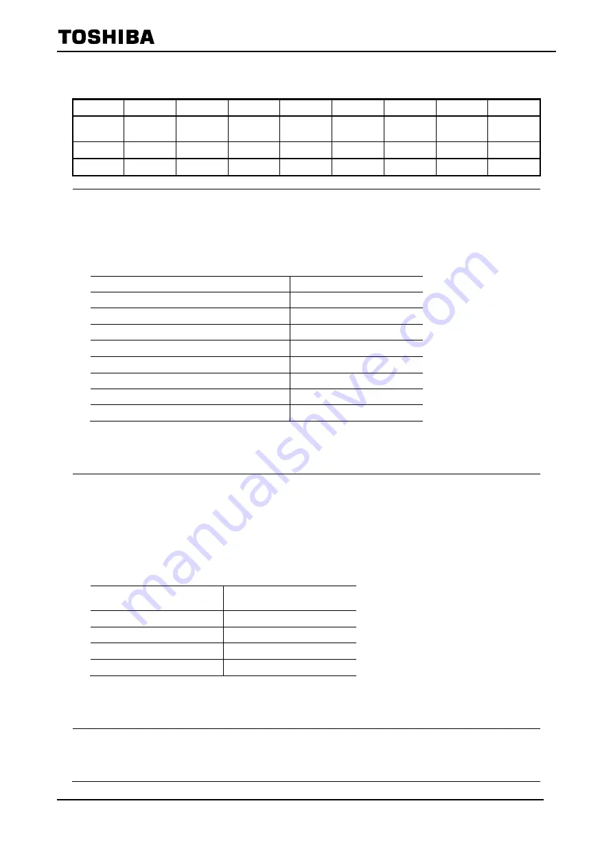 Toshiba TC32306FTG Manual Download Page 73