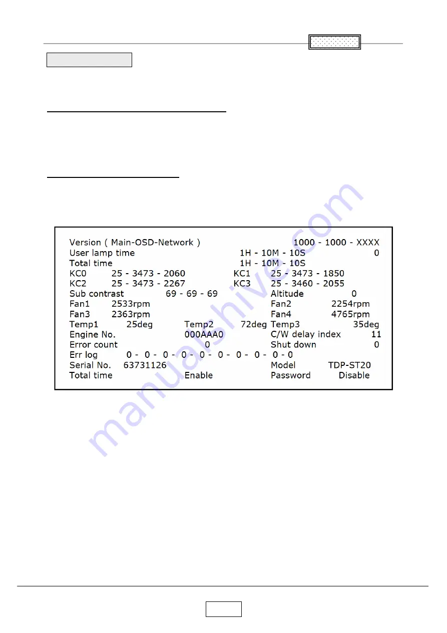 Toshiba TDP-ST20B Service Manual Download Page 59