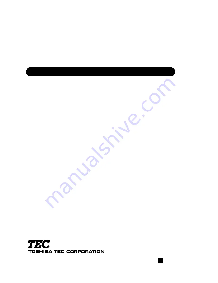 Toshiba TEC CB-416-T3-QQ Owner'S Manual Download Page 122