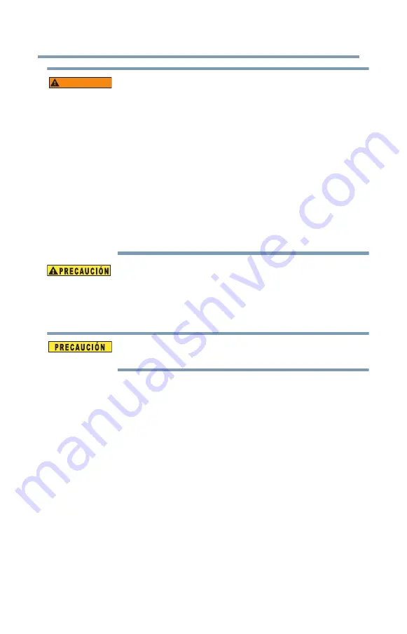 Toshiba Tecra R940-SP4160KM (Spanish) Manual Del Usuario Download Page 44