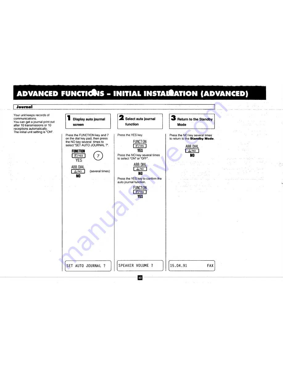 Toshiba TF 132 Instruction Manual Download Page 42