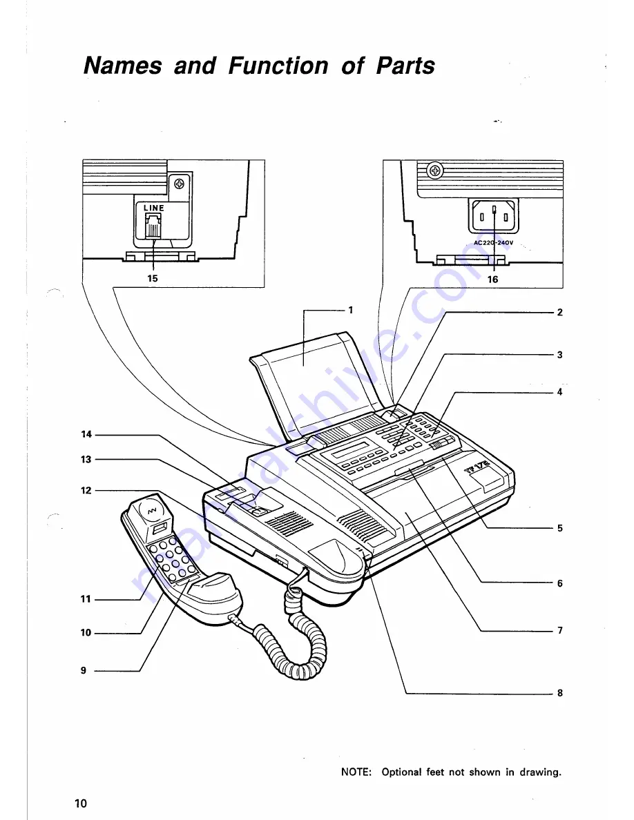 Toshiba TF 172 Скачать руководство пользователя страница 12