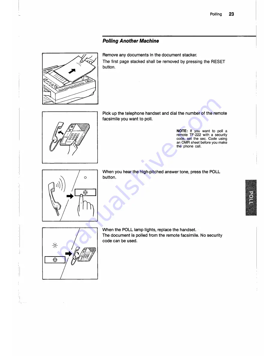 Toshiba TF 222 Скачать руководство пользователя страница 29