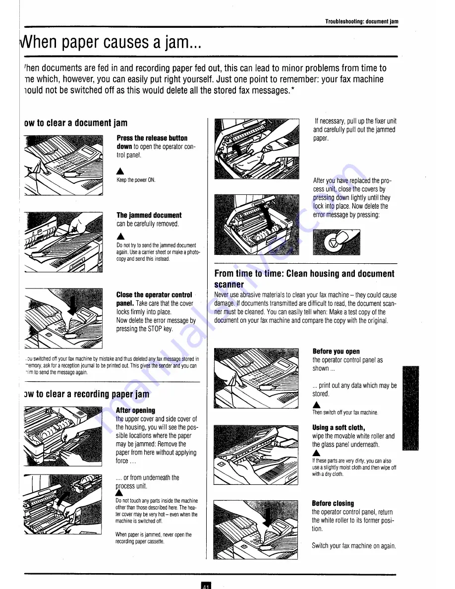 Toshiba TF 531 Instruction Manual Download Page 40