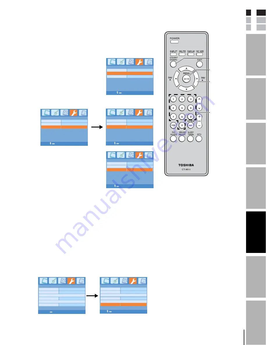 Toshiba TheaterWide 20HLK86 Скачать руководство пользователя страница 31