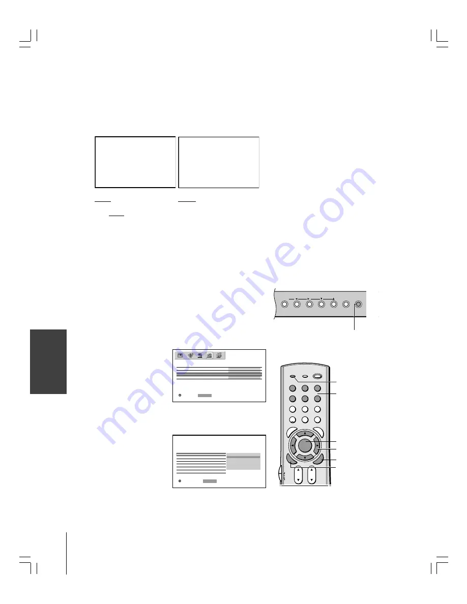 Toshiba TheaterWide 51HC85 Скачать руководство пользователя страница 40