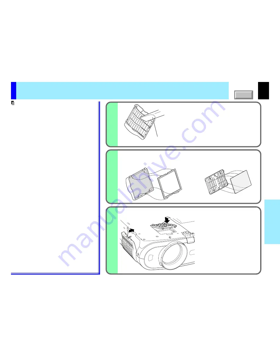 Toshiba TLP-790U Owner'S Manual Download Page 64