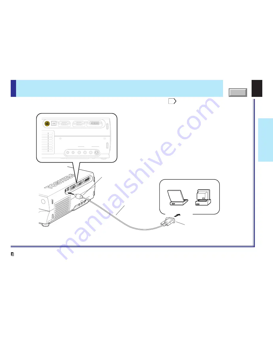 Toshiba TLP-X10 Owner'S Manual Download Page 26