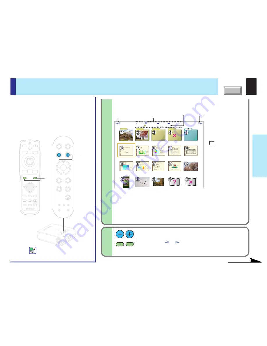 Toshiba TLP-X10 Owner'S Manual Download Page 42