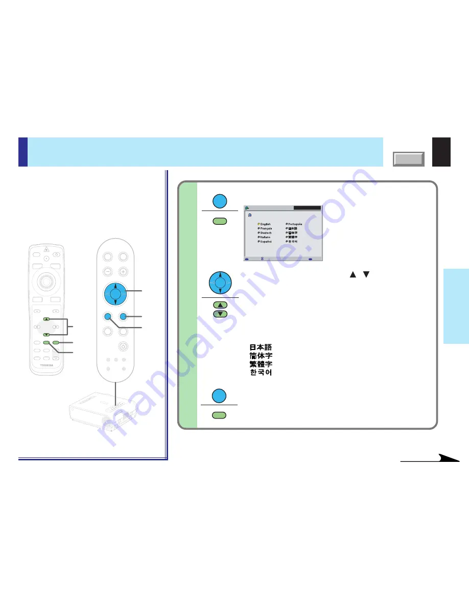 Toshiba TLP-X10 Owner'S Manual Download Page 52