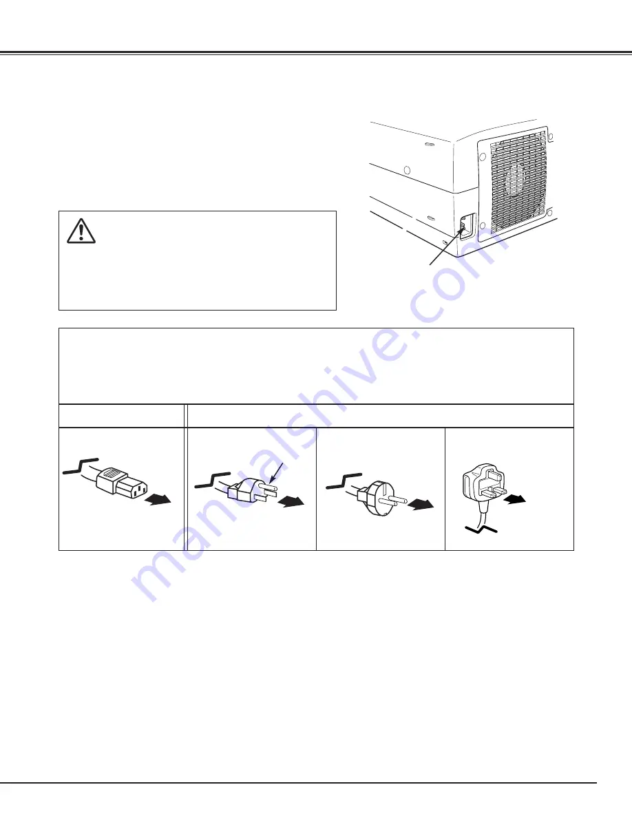 Toshiba TLP X4100 Скачать руководство пользователя страница 7