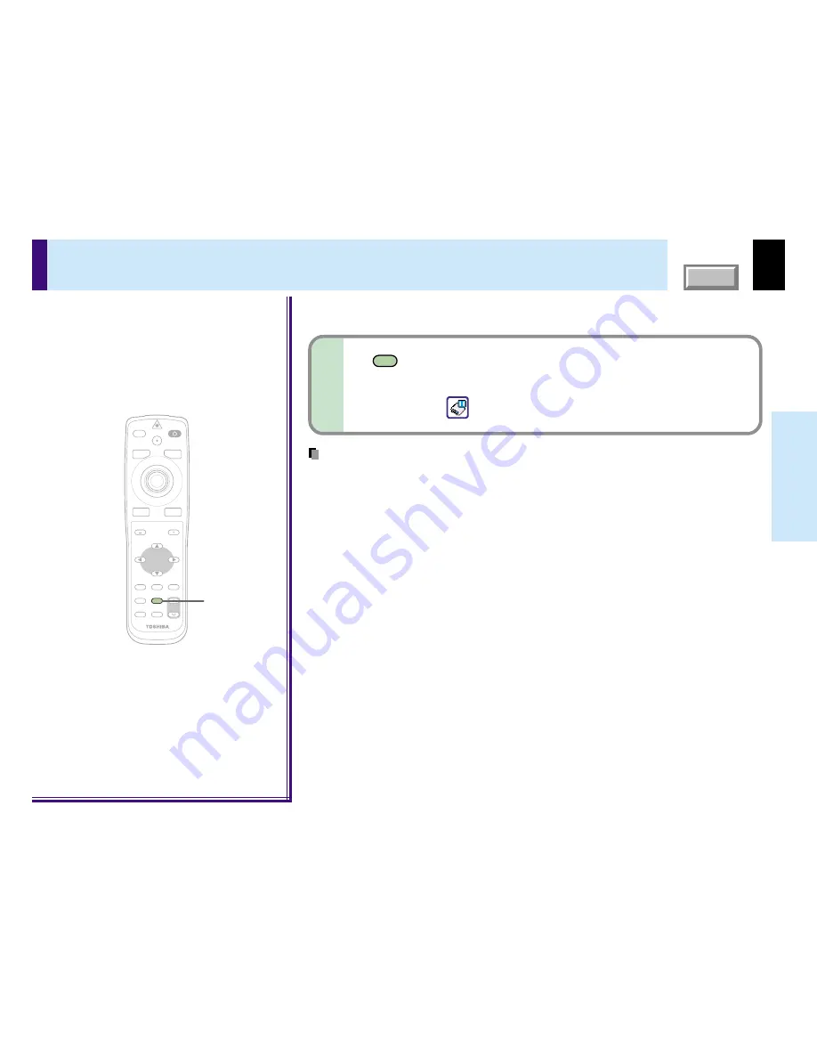 Toshiba TLP780E Owner'S Manual Download Page 38