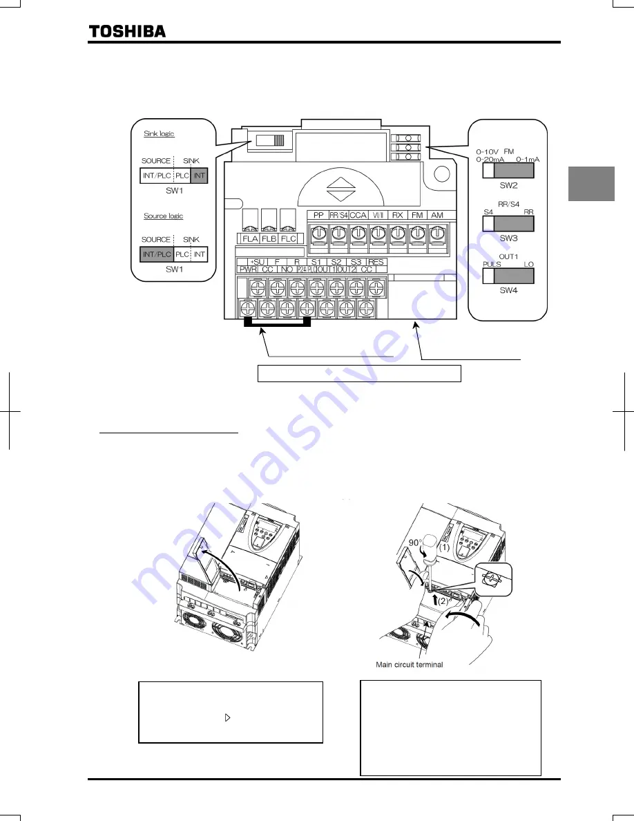 Toshiba TOSVERT VF-PS1 Скачать руководство пользователя страница 21