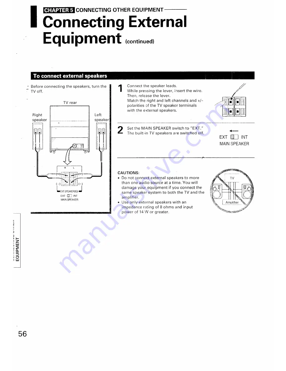 Toshiba TP50F60 Owner'S Manual Download Page 56