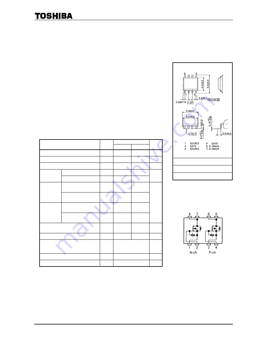 Toshiba TPC8402 Скачать руководство пользователя страница 1