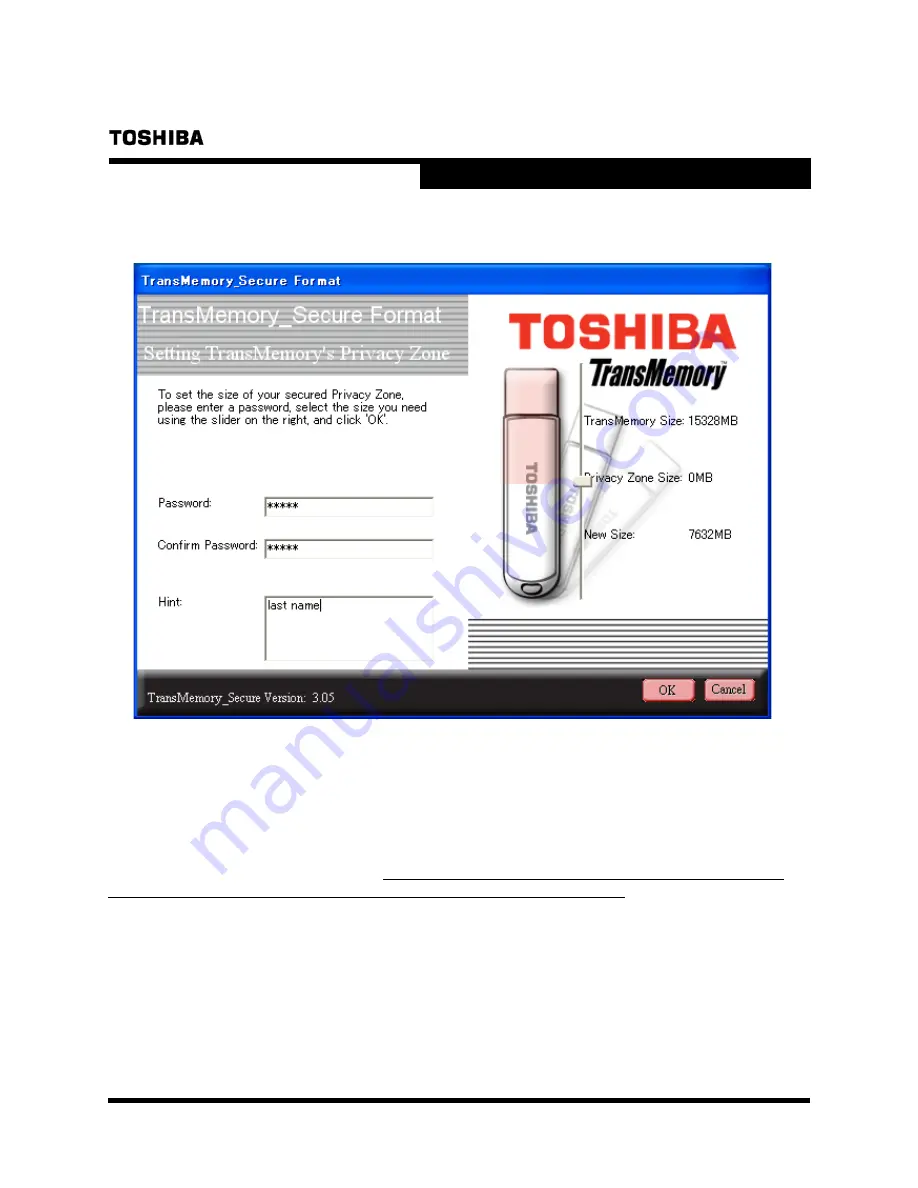 Toshiba TransMemory Installation Manual Download Page 12