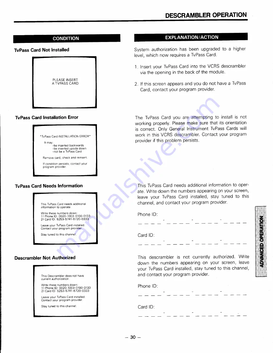 Toshiba TRX-1420 Owner'S Manual Download Page 31