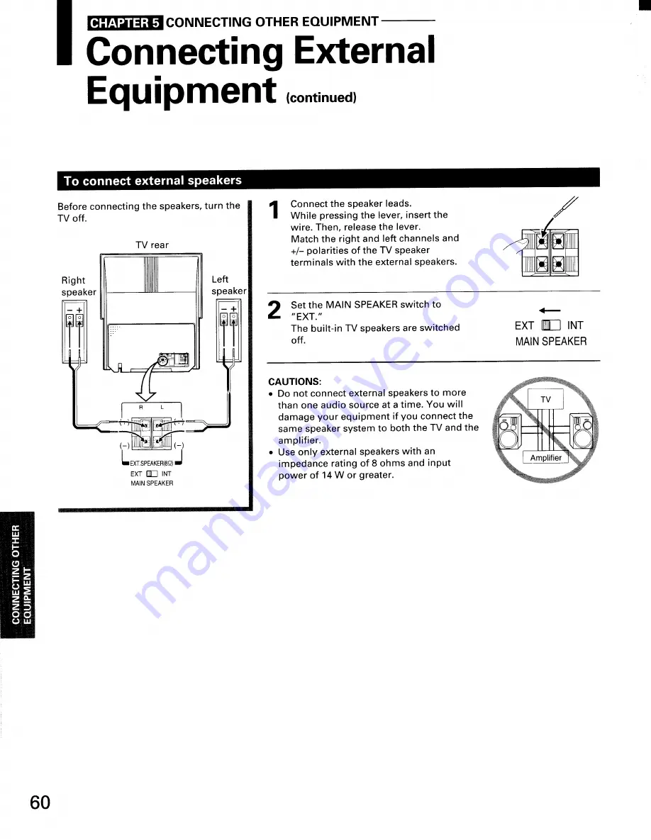 Toshiba TW40H80 Owner'S Manual Download Page 60