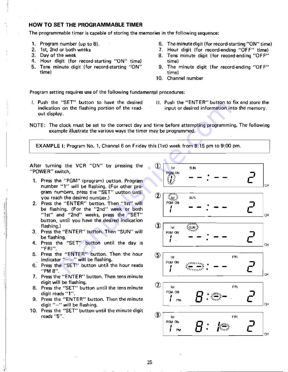 Toshiba V-S46 Owner'S Manual Download Page 28