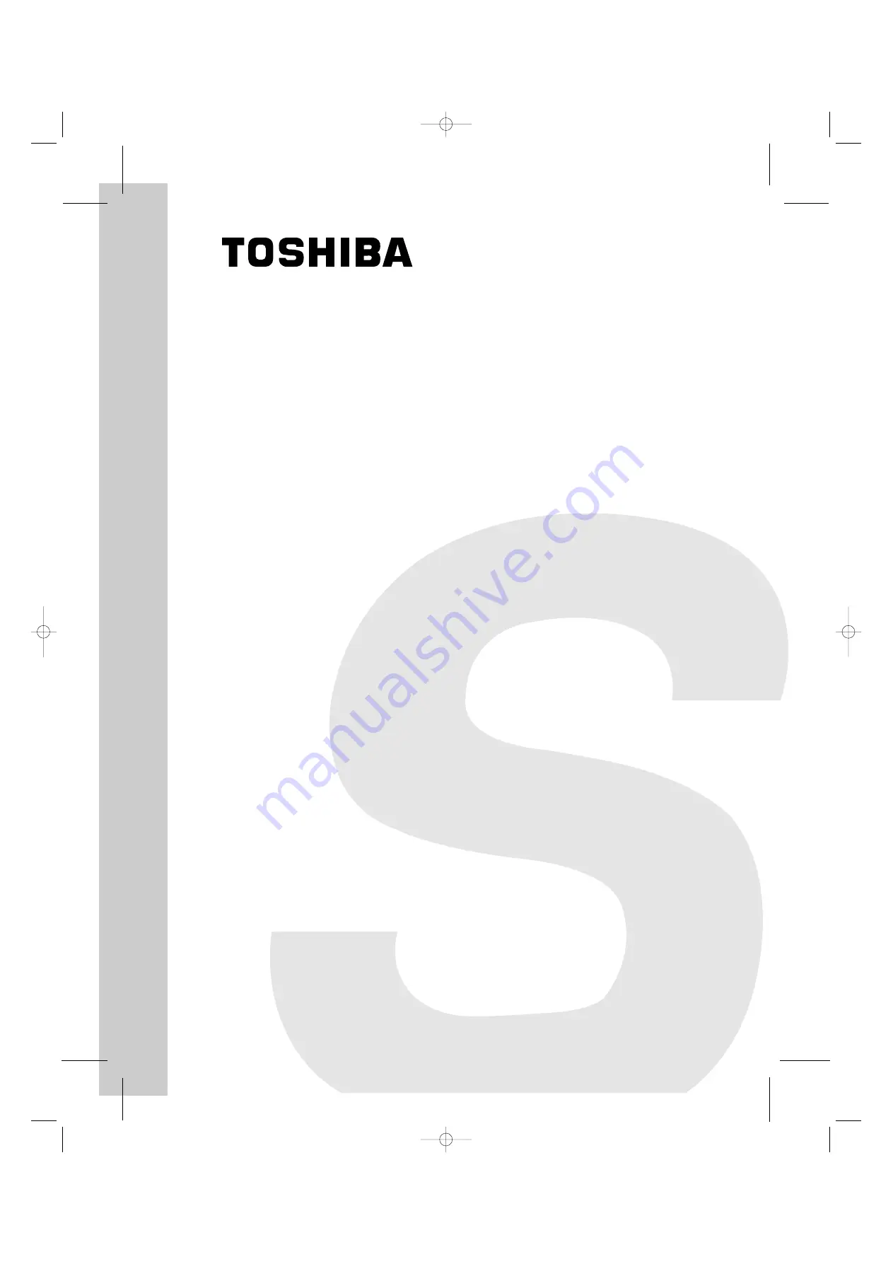 Toshiba VCP-C8 Service Manual Download Page 1