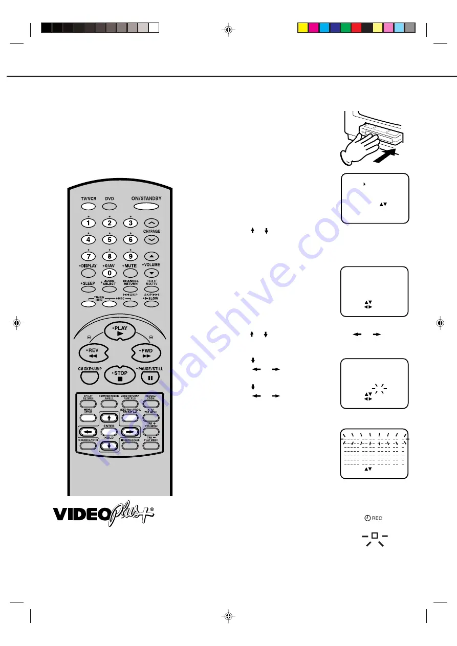 Toshiba VTW2186 Скачать руководство пользователя страница 24