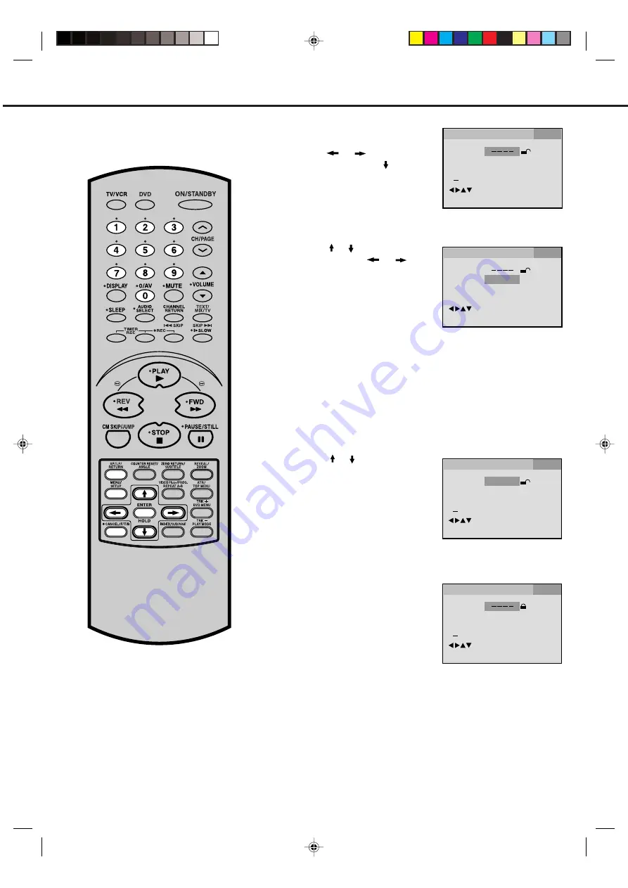 Toshiba VTW2186 Скачать руководство пользователя страница 52