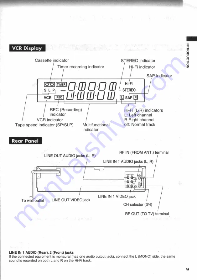 Toshiba W-607 Скачать руководство пользователя страница 9