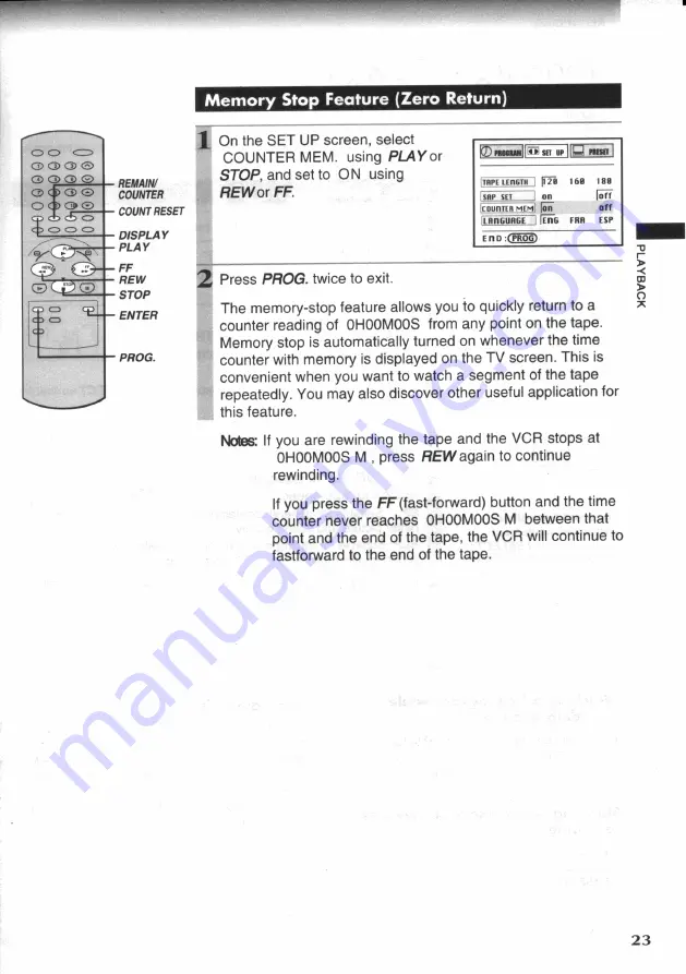 Toshiba W-607 Скачать руководство пользователя страница 23