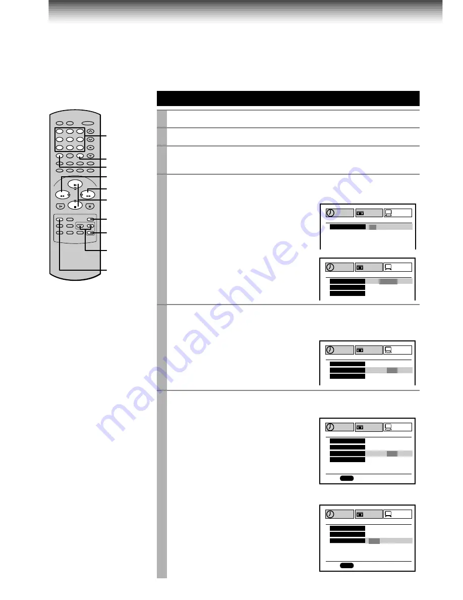 Toshiba W-704 Owner'S Manual Download Page 34